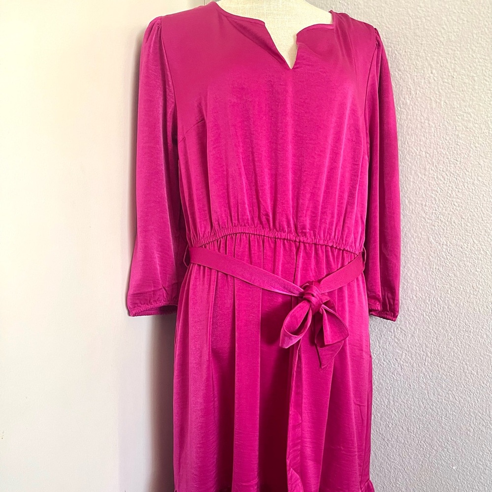 Lucky Brand Women's Fuscia color dress - Picture 2 of 9